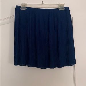 Blue skirt